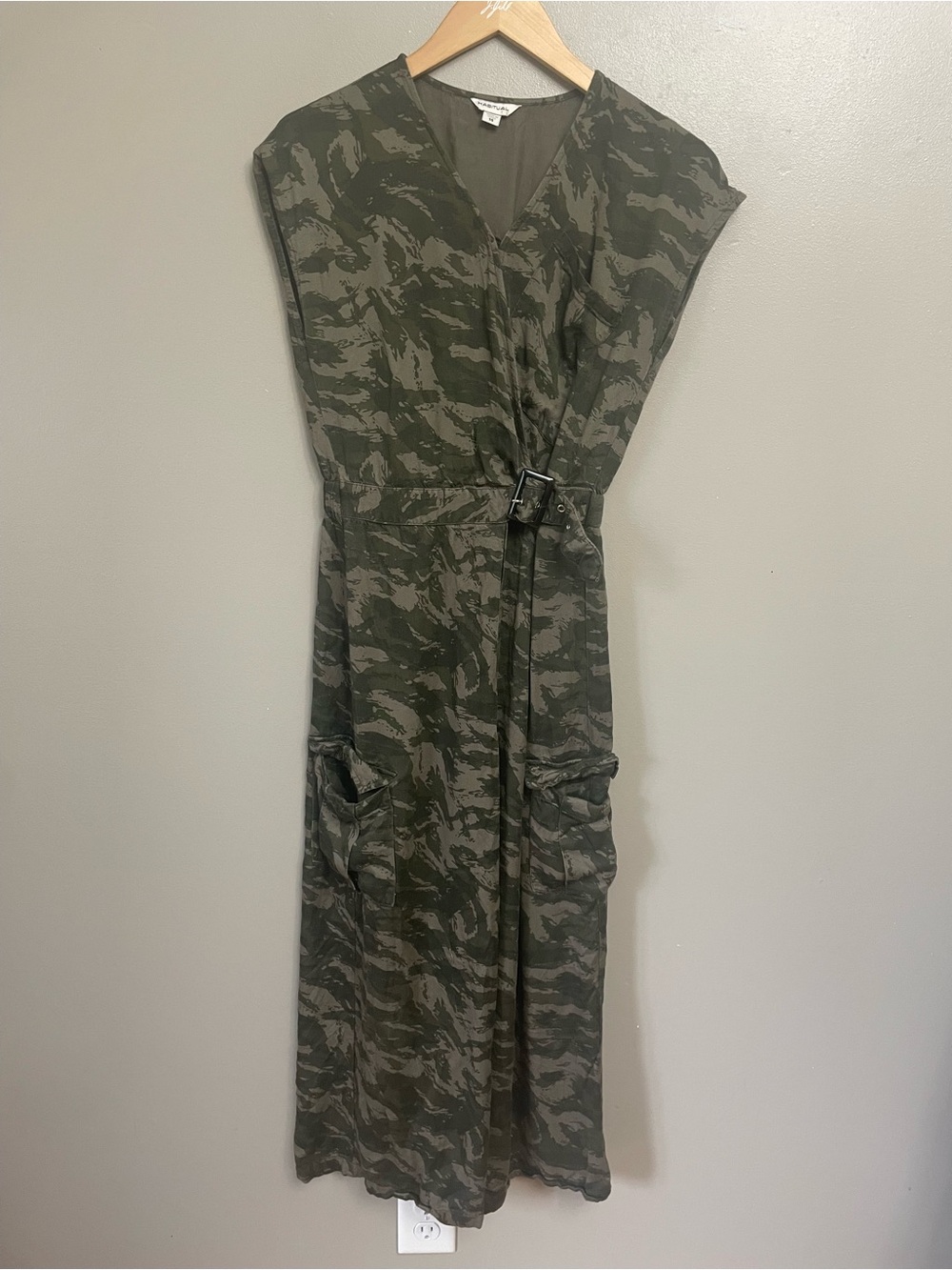 Habitual camouflage Romper- size 14 green